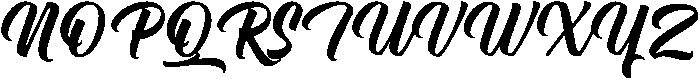 Zenith Script otf (400) Font UPPERCASE