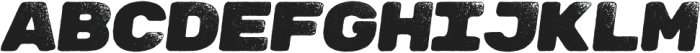 Zenova Grungy Italic Rough otf (400) Font UPPERCASE