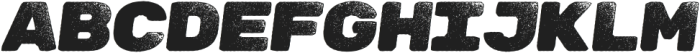 Zenova Grungy Italic otf (400) Font UPPERCASE