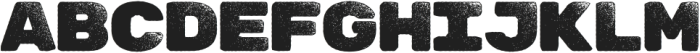 Zenova Grungy Regular otf (400) Font UPPERCASE