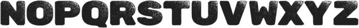 Zenova Grungy Regular otf (400) Font UPPERCASE