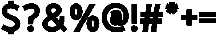 Zenqium Black ttf (900) Font OTHER CHARS