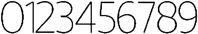 Zenqium Thin ttf (100) Font OTHER CHARS
