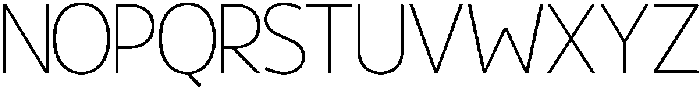 Zenqium Thin ttf (100) Font UPPERCASE