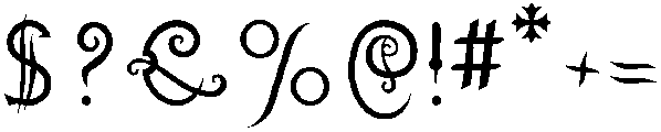 Zenthes Ornaments otf (400) Font OTHER CHARS