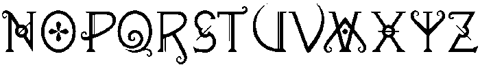 Zenthes Regular otf (400) Font UPPERCASE