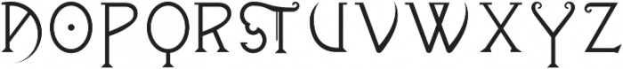 Zenthes otf (400) Font LOWERCASE