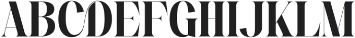 Zeogis Regular otf (400) Font UPPERCASE