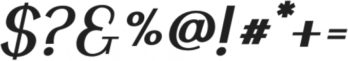 Zephyr Bold-Italic otf (700) Font OTHER CHARS