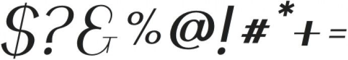 Zephyr Italic otf (400) Font OTHER CHARS