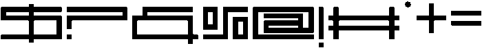 Zephyr Regular otf (400) Font OTHER CHARS