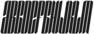 Zephyrus Italic otf (400) Font UPPERCASE