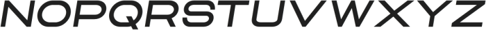 Zero Neue SemiBold Italic otf (600) Font UPPERCASE