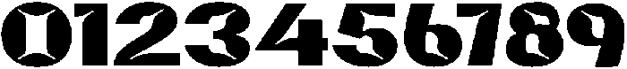 Zeroarea Regular otf (400) Font OTHER CHARS