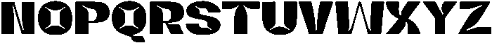 Zeroarea Regular otf (400) Font UPPERCASE
