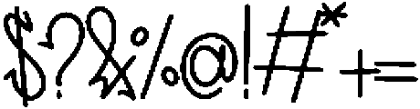 Zerokrew otf (400) Font OTHER CHARS
