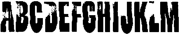 Zerrrox Vector ttf (400) Font UPPERCASE