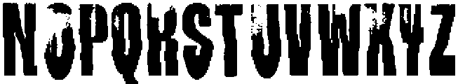 Zerrrox Vector ttf (400) Font UPPERCASE