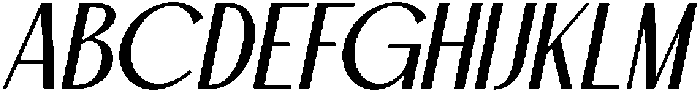 Zestiar Italic otf (400) Font UPPERCASE