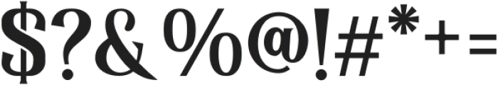 Zevant Regular otf (400) Font OTHER CHARS