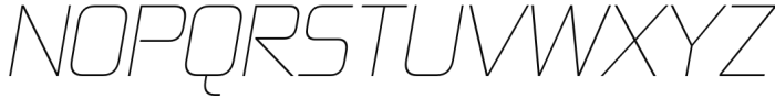 Zekton Ul It Font UPPERCASE