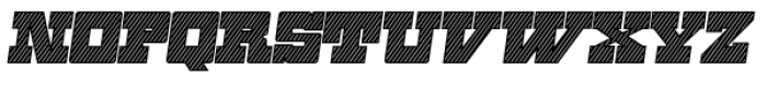 Zennat Pro Two Italic Font UPPERCASE