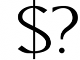 Zebardon Modern Ligature Typeface Font OTHER CHARS