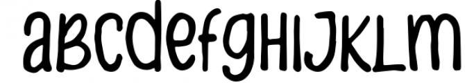 Zebundabi Font LOWERCASE