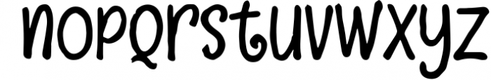 Zebundabi Font LOWERCASE