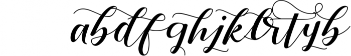 Zelifa - Lovely Font Font UPPERCASE