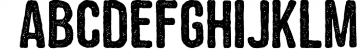 Zembood Typeface 1 Font LOWERCASE