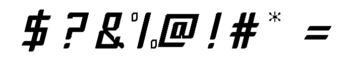 ZeFast Regular Font OTHER CHARS