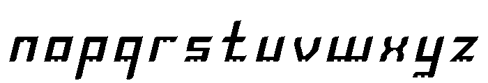 ZeFast Regular Font LOWERCASE