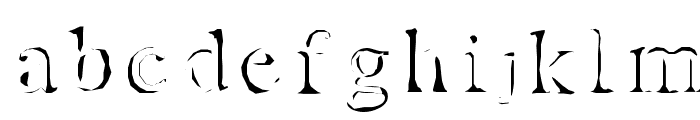 Zeal Font LOWERCASE