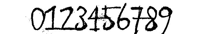 Zebra zim zero Font OTHER CHARS