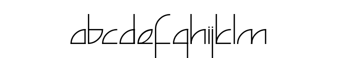 Zefir Light Font UPPERCASE