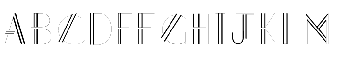 Zenith Font LOWERCASE