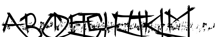 Zenzai Itache Font UPPERCASE