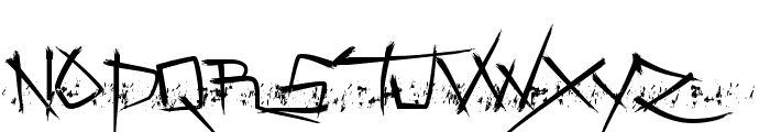 Zenzai Itache Font UPPERCASE