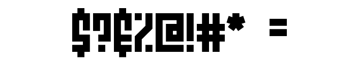 Zephyrean BRK Font OTHER CHARS