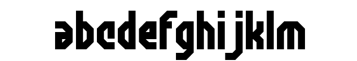 Zephyrean Gust BRK Font LOWERCASE