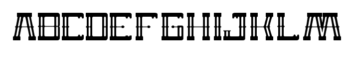 Zeppelin Font LOWERCASE
