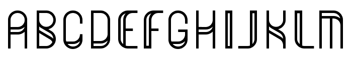 Zero Regular Font LOWERCASE