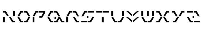 Zeta Sentry Font LOWERCASE