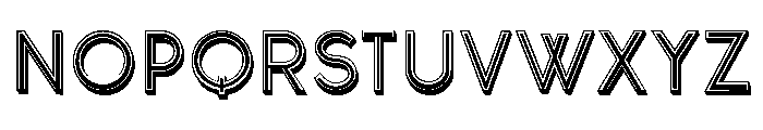 Zezen Regular Font UPPERCASE