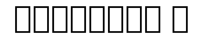 zendingone Font OTHER CHARS