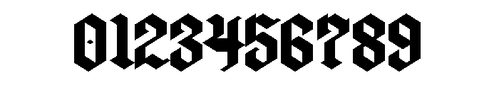 zerbeer Blk eYe/FS Regular Font OTHER CHARS