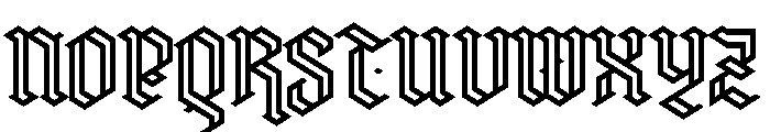 zerbeer eYe/FS Regular Font UPPERCASE