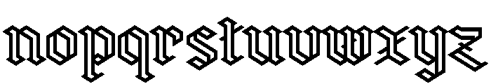 zerbeer eYe/FS Regular Font LOWERCASE