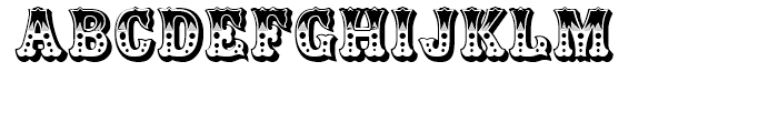 Zebrawood Regular Font LOWERCASE